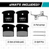 epic Disc Brake Pads with Cooling Fins | Fits J02A,