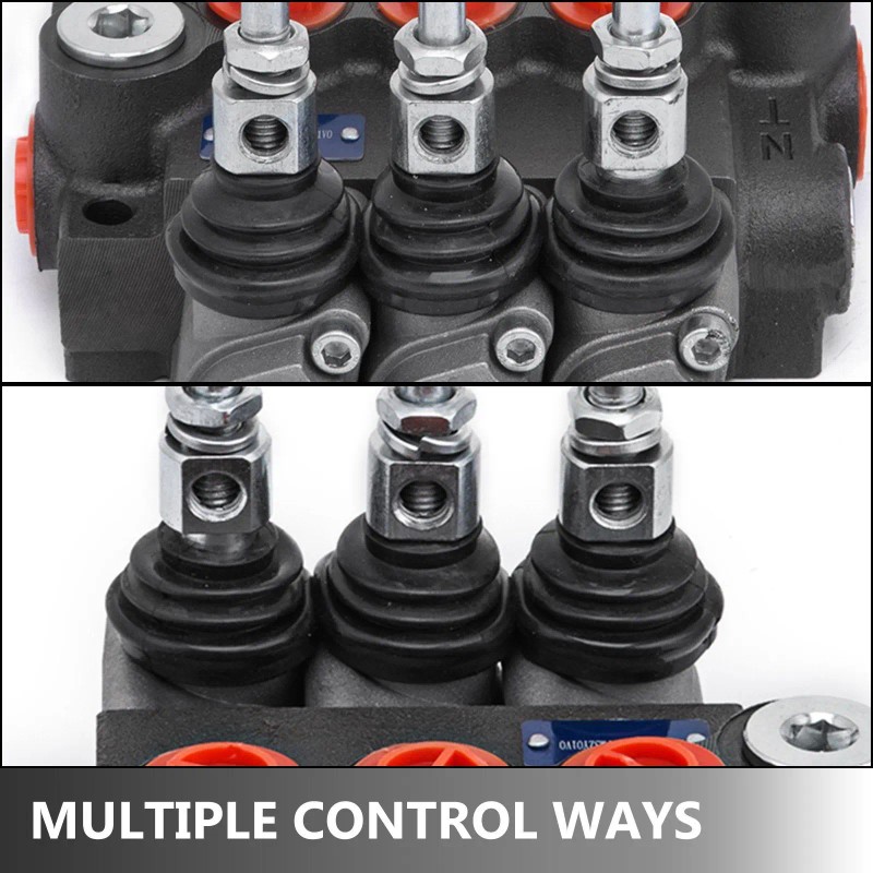 Double Acting 11 GPM Hydraulic Directional Control Valve with 3