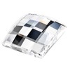 Crystal, Preciosa Czech MC Chessboard Square Maxima Flatback Stones Style
