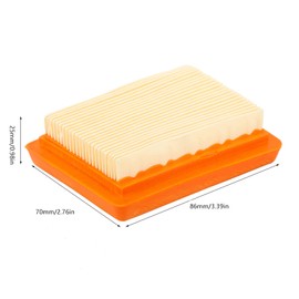 TOPINCN Air Filter Spark Plug Service Kit Air Filter + Spark Plug Suitable for FS120 FS200 and FS250 Brush Cutter BT120 BT121 FR350 FR450 FR480 FS120 FS200 FS250