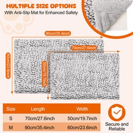 HezzLuv Self-Heating Cat Blanket 70 x 50 cm, Heating Blanket for Cats and Dogs, Pet Heating Pad, Cat Heat Blanket, Self-Warming Blanket, Non-Slip, Fluffy & Soft for Indoor and Outdoor Use Washable