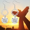WSNANG NA Earrings 12 Step Addict Jewelry Narcotics Anonymous Gift