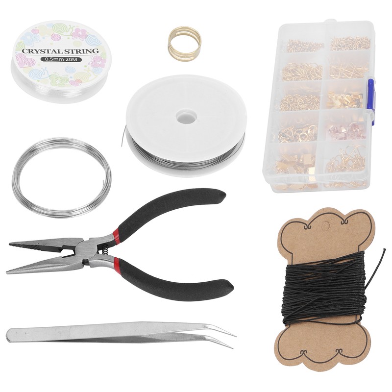Jewelry Making Tool Kit Earring Crafts DIY Lobster Clasp Wax