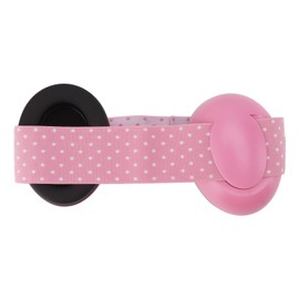 Baby Earmuffs Elastic Headband Baby Ear Protection Noise Canceling Headphones for Infants Up to 2 Months Pink