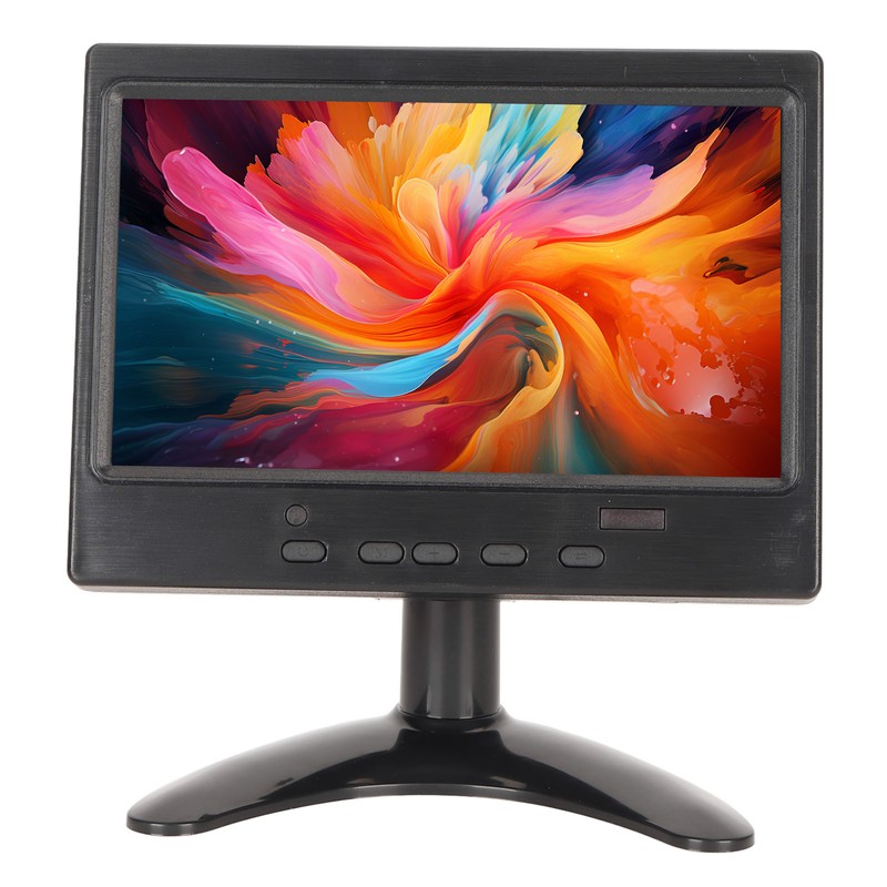 7 Inch Portable Monitor 1024x600 Supports HD Multimedia Interface VGA