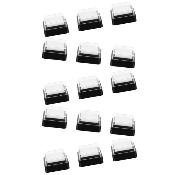 Operitacx 20pcs Blank Ink Pad Stamp Ink Pad Dogs Blank