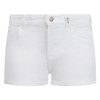 Retour Denim de Luxe Girls' Samantha Denim Shorts, optical white