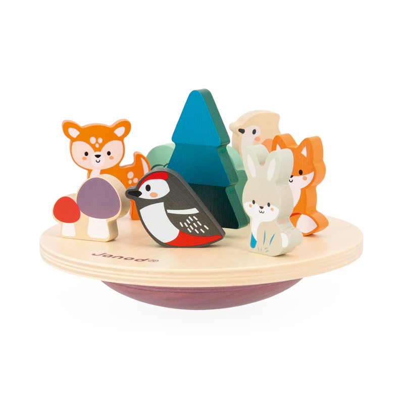 Janod dès Balance Game Made of FSC Wood Ecosystem Theme