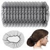 Nylon Hair Net, 50PCS Black Wig Nets Sturdy Women Hair