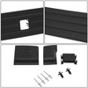 Rear Upper Tailgate Molding Trim Cap Protector Cover Compatible with
