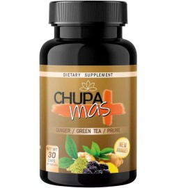 Nutrimed Chupa Mas 30 Capsules Ginger, Green Tea, Prune, Artichoke, 500 mg Casules