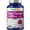 NusaPure Red Clover Capsules 2000mg per Veggie Caps | 200