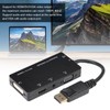 4‑in‑1 Adapter Cable Displayport to HDMI/VGA/DVI/Audio Converter Multifunction