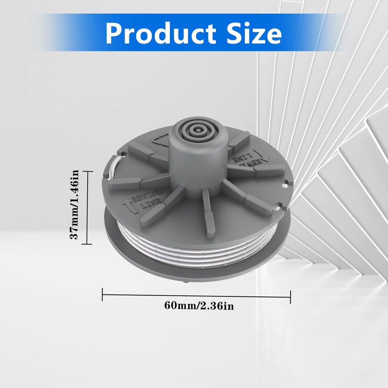 Gardena 5307-20 Replacement Spool for Grass Trimmer Art 8846 8847,