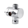Shower Head T Adapter 3 Way Splitter Valve Diverter for