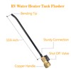 RV Water Heater Tank Rinser Flusher with Copper Handle &