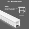 Bingotec 16.4Ft Silicone LED Channel System, Flexible LED Strip Diffuser