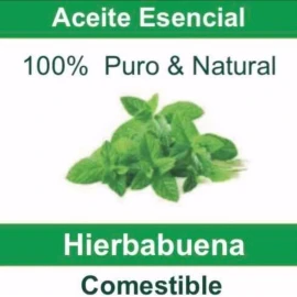 Naturalcare Aceite Esencial Hierbabuena Comestible 100%  Puro 10ml