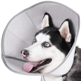 BARKLESS Dog Cone Collar, Soft Cone for Dogs After Surgery to Stop Licking, Alternative to Cone of Shame for Dogs, Adjustable Elizabethan Collar for Neutering and Wound Care