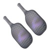 2PCS Pickleball Paddles Set Fiberglass Lightweight Pickle Ball Rackets with