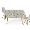 Martina Home Daniela Resin Coated Tablecloth 180 x 140 cm