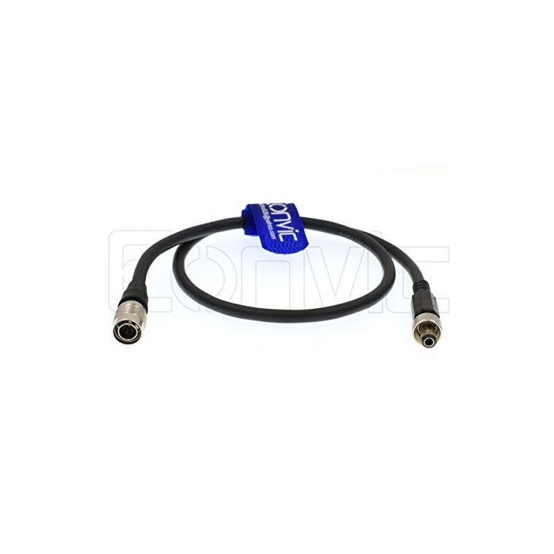 Eonvic Locked DC to Male 4pin Hirose Power Cable for