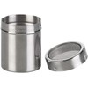 Rosenstein & Söhne Powdered Sugar Shaker: Stainless Steel Cocoa Shaker