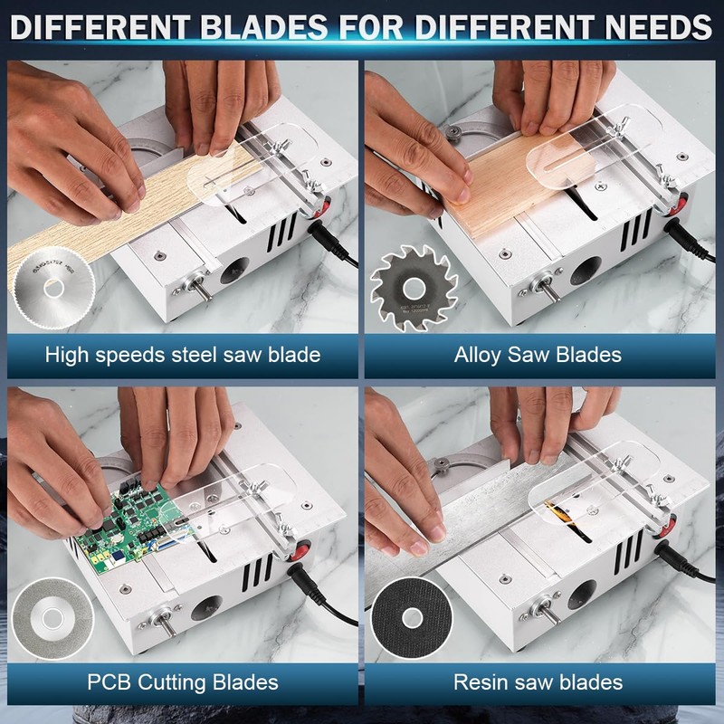 Mini table Saw,mini Table Saws for Crafts, Mini Multi Functional