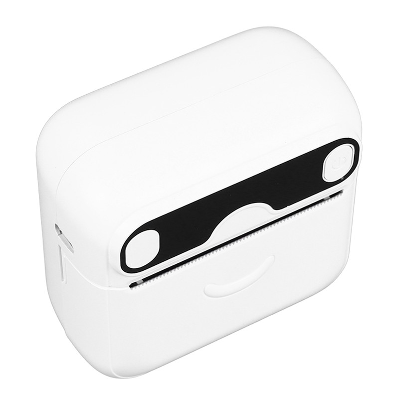Mini Printer Bluetooth Connection Inkless Printing Portable Pocket Printer for