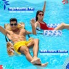 Threehoney 2 Pack Large Pool Chair Floats Adult Inflatable Pool