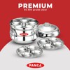 PANCA Stainless Steel Idli Maker 3 Plate 13 Idli Panai