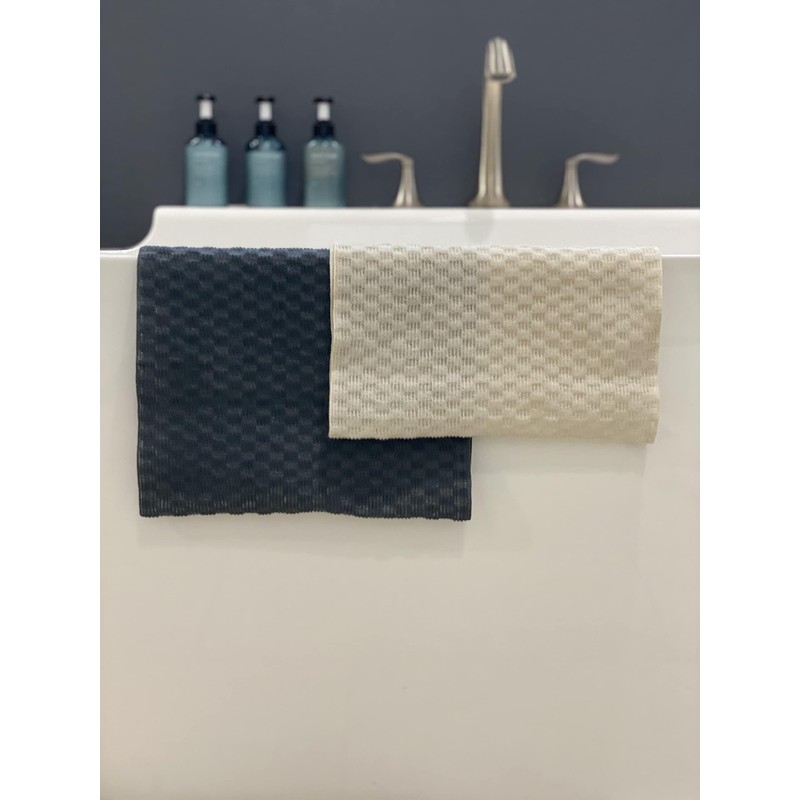 Buddha Bath Extra Long Exfoliating Shower Towel Washcloth (Medium Exfoliate)