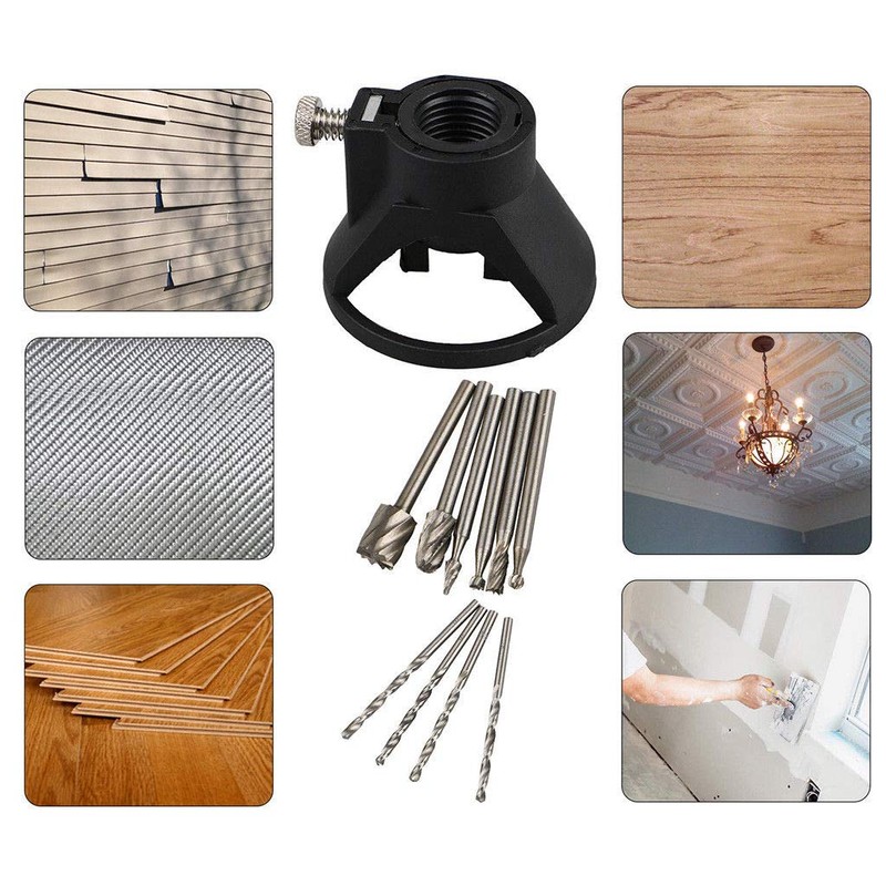Drill Bits, Wood Cutting Kit Rotary Tool Accessory Set with