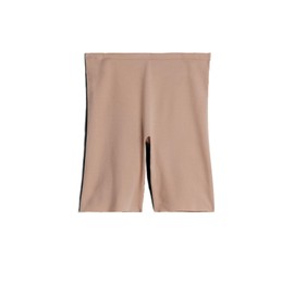 Intimissimi Woman's Raw Edge Seamless Cotton Shorts in Natural, Size S