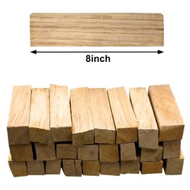 Kiln-Dried Oak Wood for Pizza Ovens, 8-Inch Barkless Logs, Ideal for Ooni, Gozney, Solo Stove, and Other Wood-Fired Pizza Ovens- Approx. 15lbs