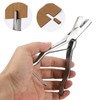 Pig Ear Tag Plier Stainless Steel Animal Ear Notcher with