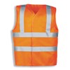 Uvex Protection Flash Work Vest - Warning Orange Unisex Safety