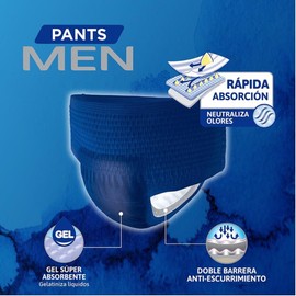 TENA Pants Men Talla G 13 piezas