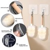 VEHYEGOI 2 Pcs Lint Dusters, Equipped With 2 Pcs Hooks,
