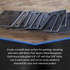 Bobco Metals 8”X8” Weldable Square Steel Metal Baseplate - A36