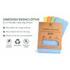 ECOKIND | 4 Pack Swedish Dish Cloths | Reusable Cleaning