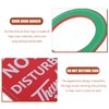 SEWACC Please Do Not Disturb Door Hanger, Leather Make up
