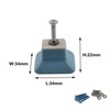 Zerniple Blue Ceramic Handle Pull Door knobs Cabinet Handles for