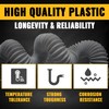 VIVIDA Sink Drain Pipe 1-1/2", Flexible Drain Pipe, 7.5"-17.7" Expandable