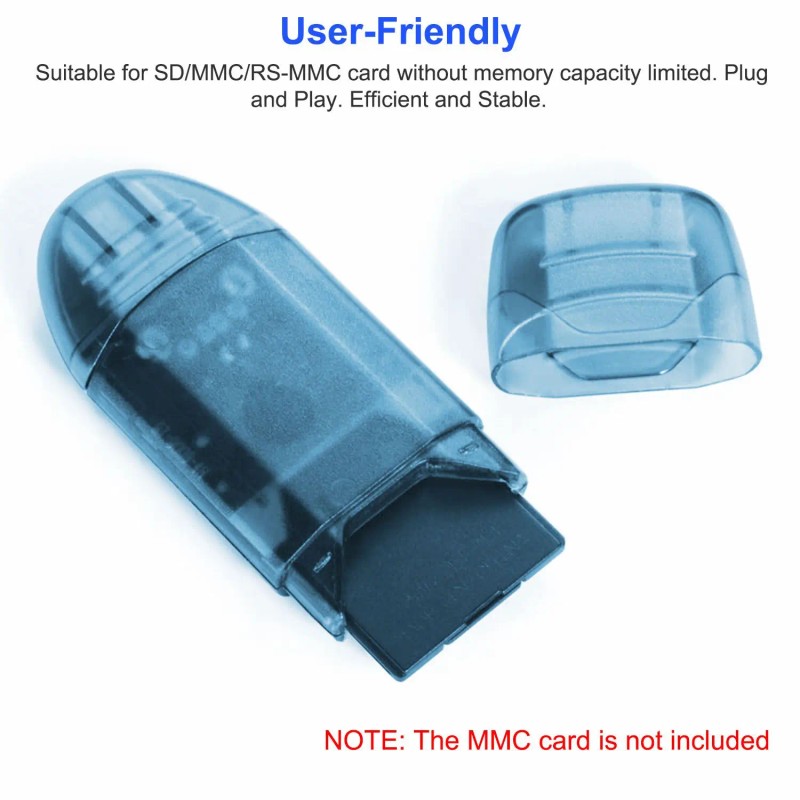 High-Speed 480Mbps USB 2.0 Memory Card Reader Adapter Card Reader