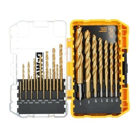 DEWALT Juego de brocas de titanio, 21 piezas, DW1361