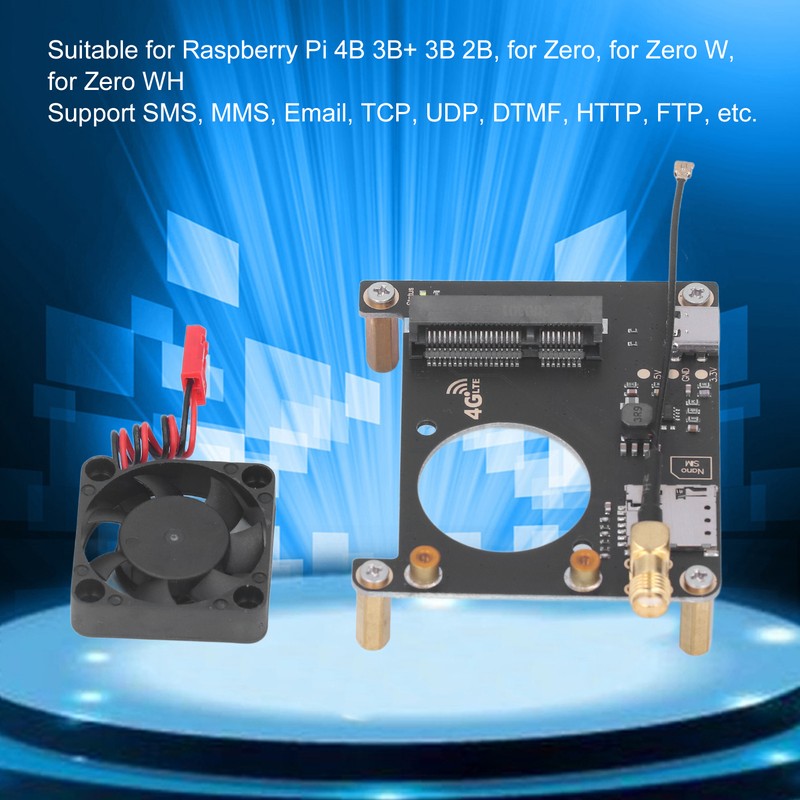 LTE 4G 3G Expansion Board Data Transmission HAT Module with