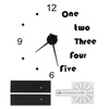 Acrylic Wall Clock DIY Mirror Stickers Modern Wall Art Decal