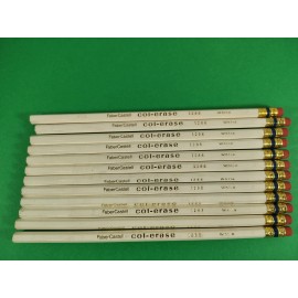 Col-erase & Faber-Castell Erasable Color Pencil Faber Castell Vintage Col-erase White 1286 set 12