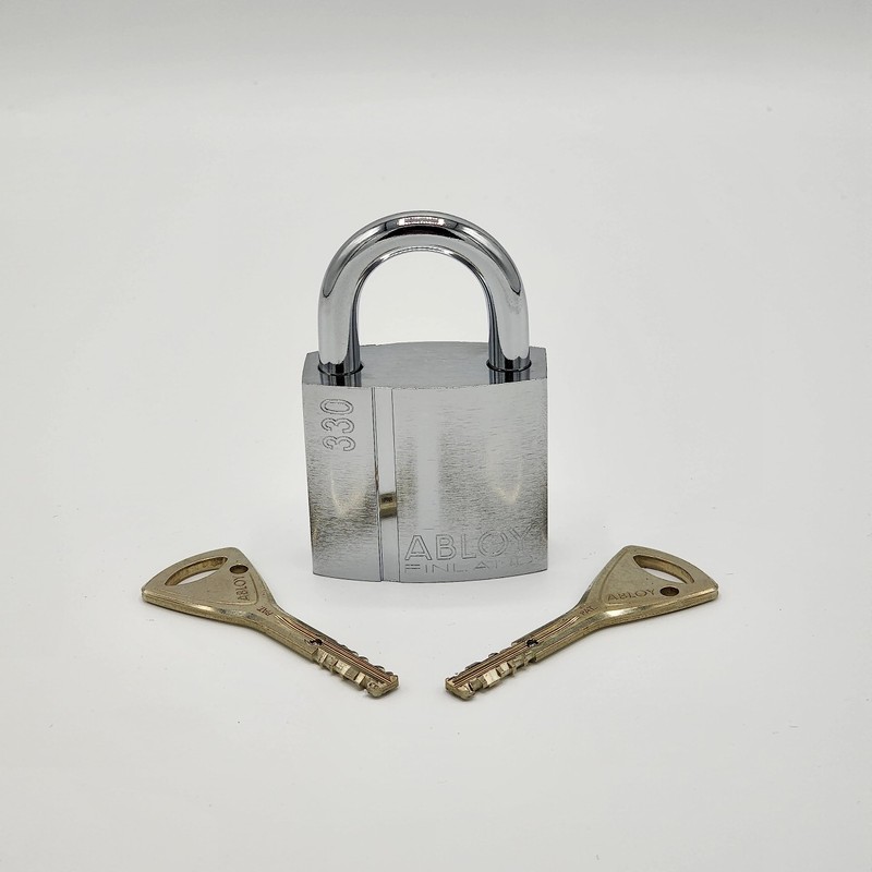 Abloy PL330B 25mm/1" Shackle Classic High Security Keyed Padlocks (25mm)